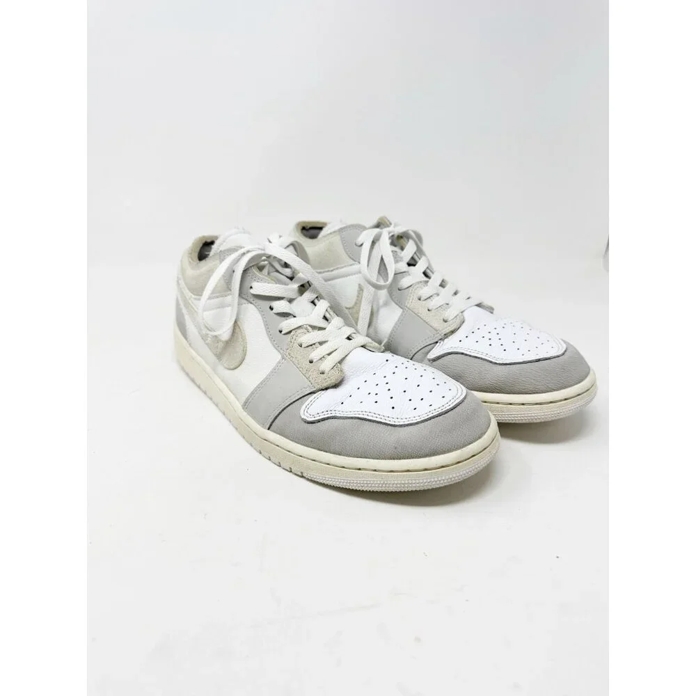 Nike Air‎ Jordan 1 Low SE Craft Sneaker Shoes DN1635-002 Tech Grey White Size 11